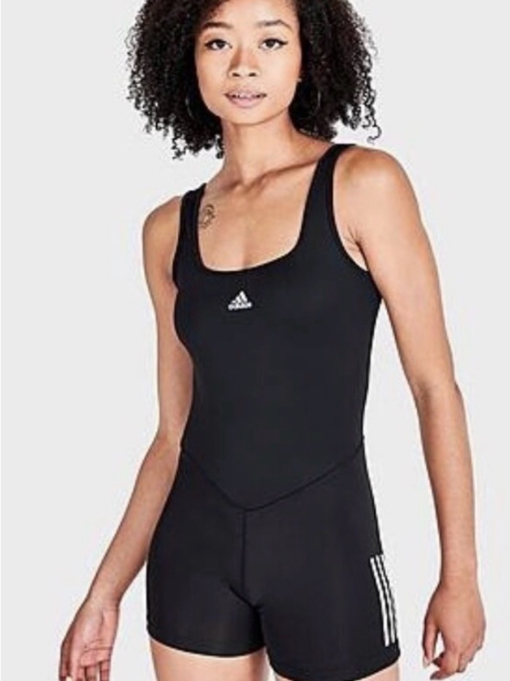 Adidas AEROREADY Hyperglam one-piece Training workout jumpsuit size XS